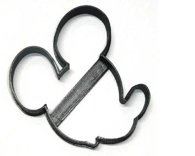 Mickey Mouse Side Face Cookie Cutter
