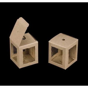 Kraft Cakepop Boxes 1 3/4″ X 1 3/4 ” x  2″ Each