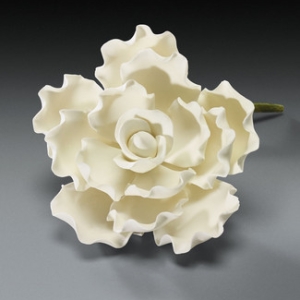 Ruffle Petal Flower Gum Paste Each
