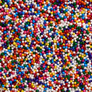 Assorted Rainbow Nonpareils 30 oz