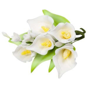 Calla Lily Gum Paste 4 1/2″ Each