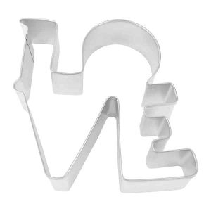 LOVE Cookie Cutter 4.5″ Each