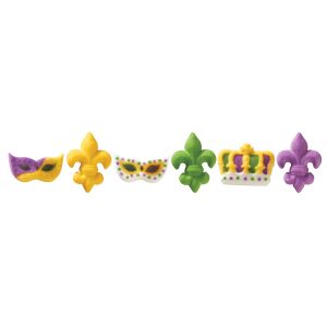 Mardi Gras Party Assortment 12 count