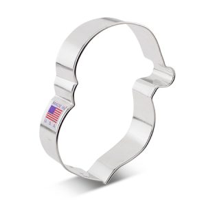 Santa Face By Flour Box Bakery Cookie Cutter 4″ x 3″  Each