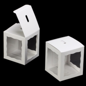Carmel Apple Box White 4 X 4 X 4 5/8″ Each