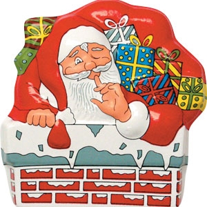 Santa’s Secret EZ Topper 5″ each