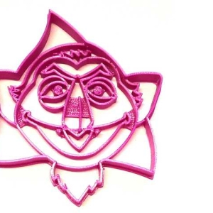 Count Von Count Face Sesame Street Cookie Cutter each