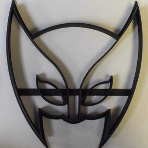 Wolverine Mask Cookie Cutter Each