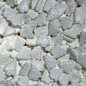 White Christmas Tree (Thick) Sprinkles 5 ounce