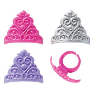 Queen Crown Rings 12 count