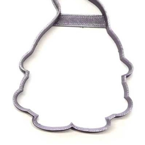 Gnome Outline Wavy Hat Cookie Cutter Each