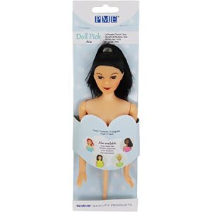 Doll Pick- Brunette Pony Tail 7″ Each