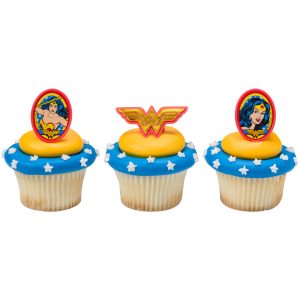 Wonder Woman Amazing Amazon Rings 12 count