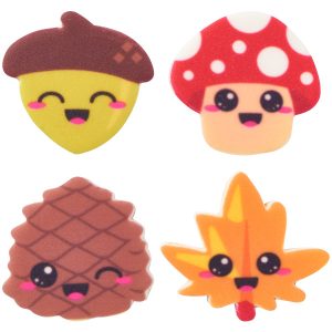 Fall Cuties Sweet Decor Printed Edible Decorations 12 count