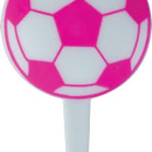 Soccer Ball Picks Pink 2 1/2″ 12 count