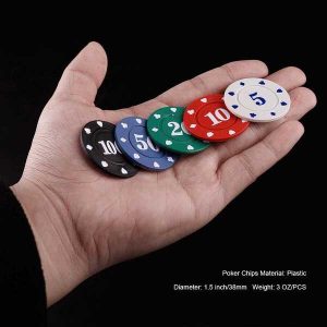 Casino Chips 5 count