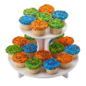 2-Tier Round Treat Tree Cake Stand