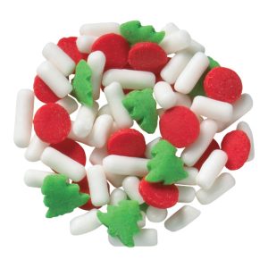 Trees and Dot Quins w/White Jimmies 4 oz