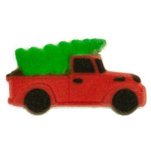 Christmas Truck w/ Tree Dec-Ons 6 count