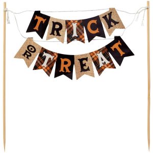 Trick or Treat Banner Layon each