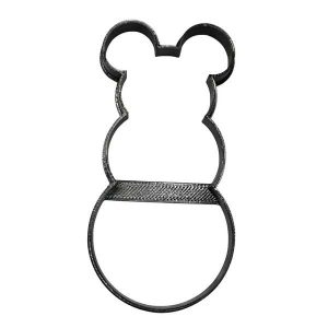 Mickey Mouse Snowman Cookie Cutter Each
