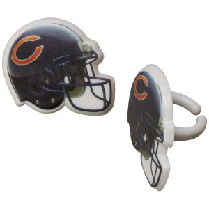 Chicago Bears Helmet Rings 12 count