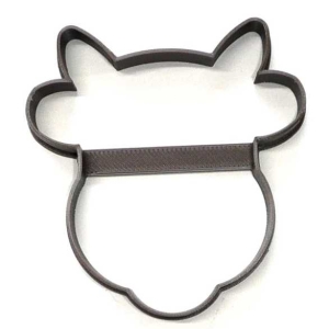 Cute Cow Head Cookie Cutter each