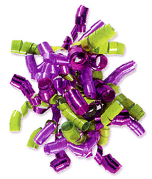 Ribbon DecoPic Neon 3 colors 4" 4 count