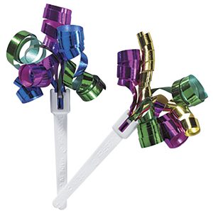 Ribbons Bright Small DecoPics 3″ 4 count