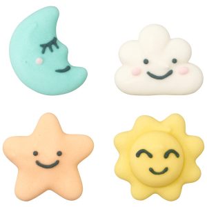 Baby Dream Royal Icing Decorations 12 count