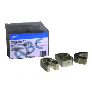 Alphabet Cutter 3″ 26 piece Set