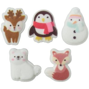 Winter Friends Assortment Dec-Ons 10 count