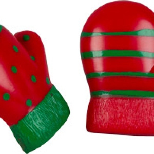 Christmas Mitten Rings 12 count