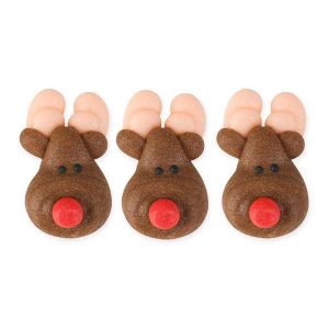 Reindeer Royal Icing 6 count