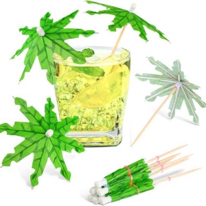 Palm Tree Parasols 12 count