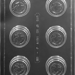 US Marines Cookie Mold 6 Cavity Each