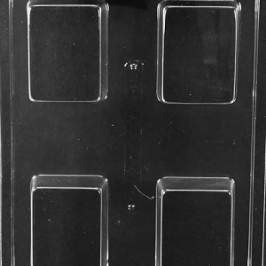 Plain Krisp Treat Rect Bar 4 Cavity Each