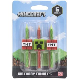 Minecraft Icon Candle 6 Piece Set
