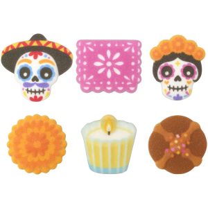 Ofrenda Assortment (Day of the Dead) Dec-Ons 6 count