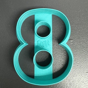 Number 8 Cookie Cutter