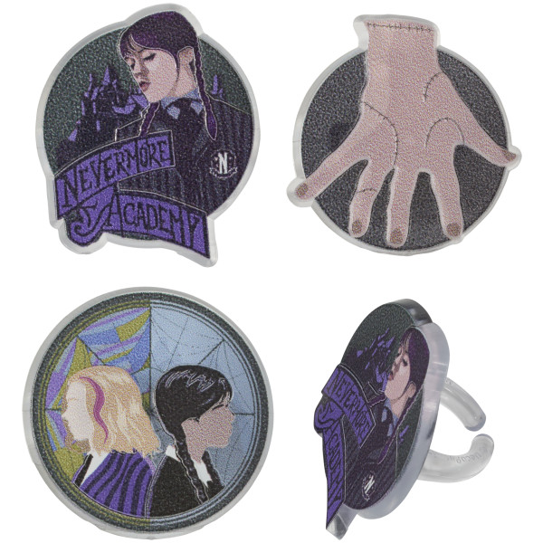 Wednesday Outcasts are In Cupcake Rings 12 count