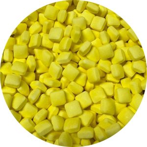 Yellow Square Sprinkles 5 ounce