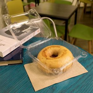 Square Hinged Container 5.8″ x 5.25″ x 3.3″ Each