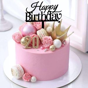 Happy Birthday Assorted color Vertical Layon each
