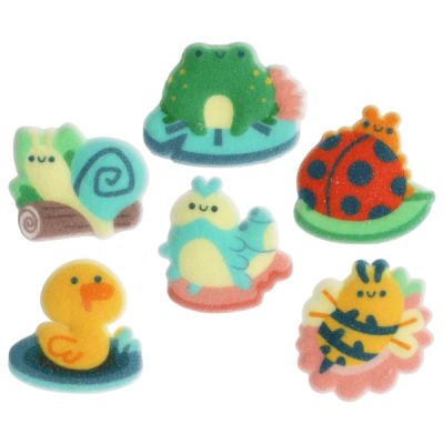 Spring Critter Dec-Ons 6 count