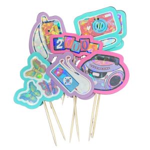 2000’s Era Cupcake Picks 12 count