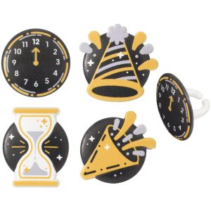 Count Down to the New Year Cupcake Ring 12 count
