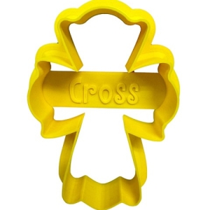Elegant Cross Cookie Cutter