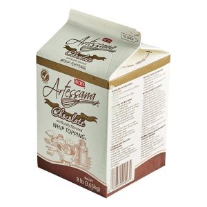 Artessana Choc Whip Topping 8 lb
