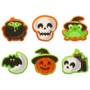 Spooky Halloween Sweet Deco Edible Decorations 6 count